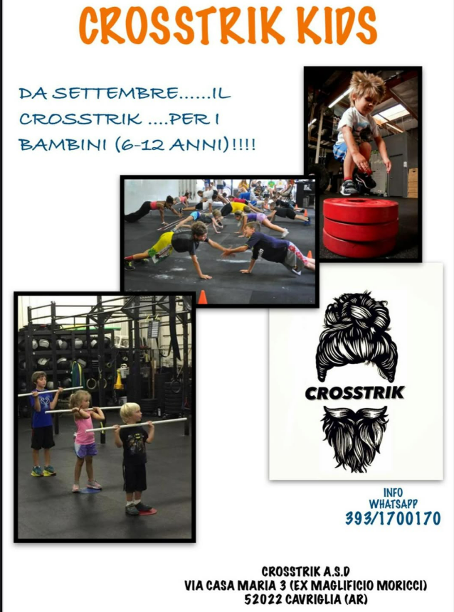 Corso Crosstrik Kids per bambini a Cavriglia